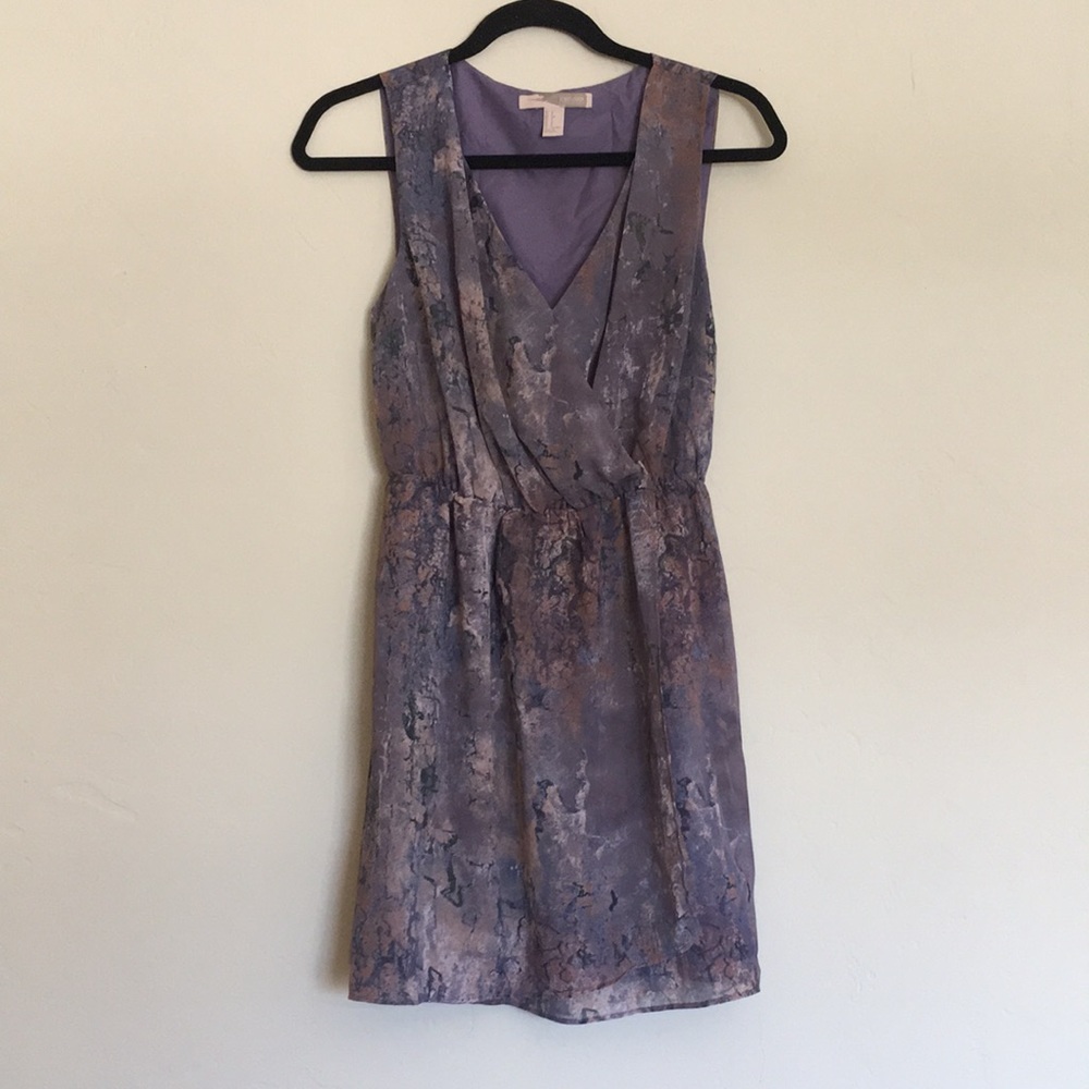 Purple mini dress you can dress up or down for dates, formals, weddings, etc!